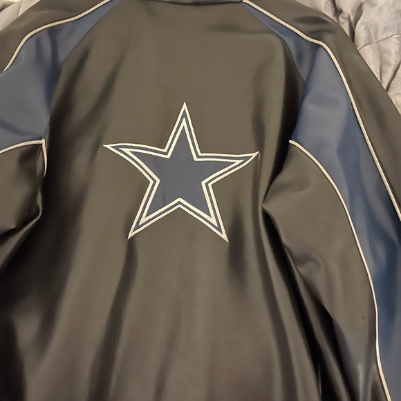 Cowboys Vintage Leather Jacket - Picture 6 of 9